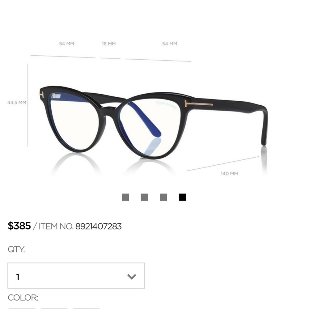 Tom Ford Eyeglasses 5639-B in Black! 🤩Brand New in Box🎉